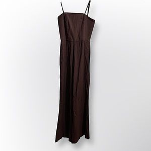 Staud Women's Brown Jumpsuit Sample